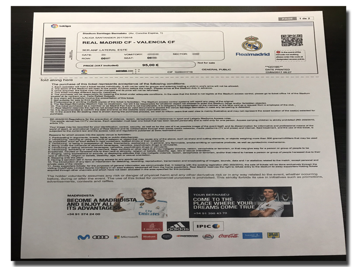 Real-Madrid-ticket